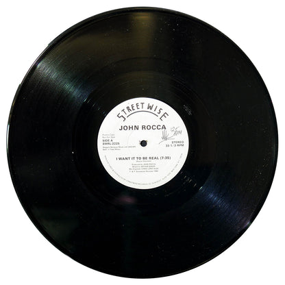 John Rocca - I Want It To Be Real | 12" MAXI SINGLE USADO