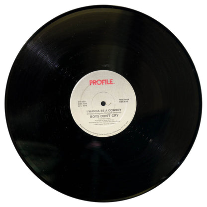 BOYS DON'T CRY - I WANNA BE A COWBOY | 12" MAXI SINGLE USADO