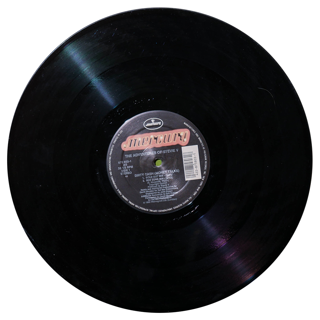 ADVENTURES OF STEVIE V - DIRTY CASH | 12" MAXI SINGLE USADO