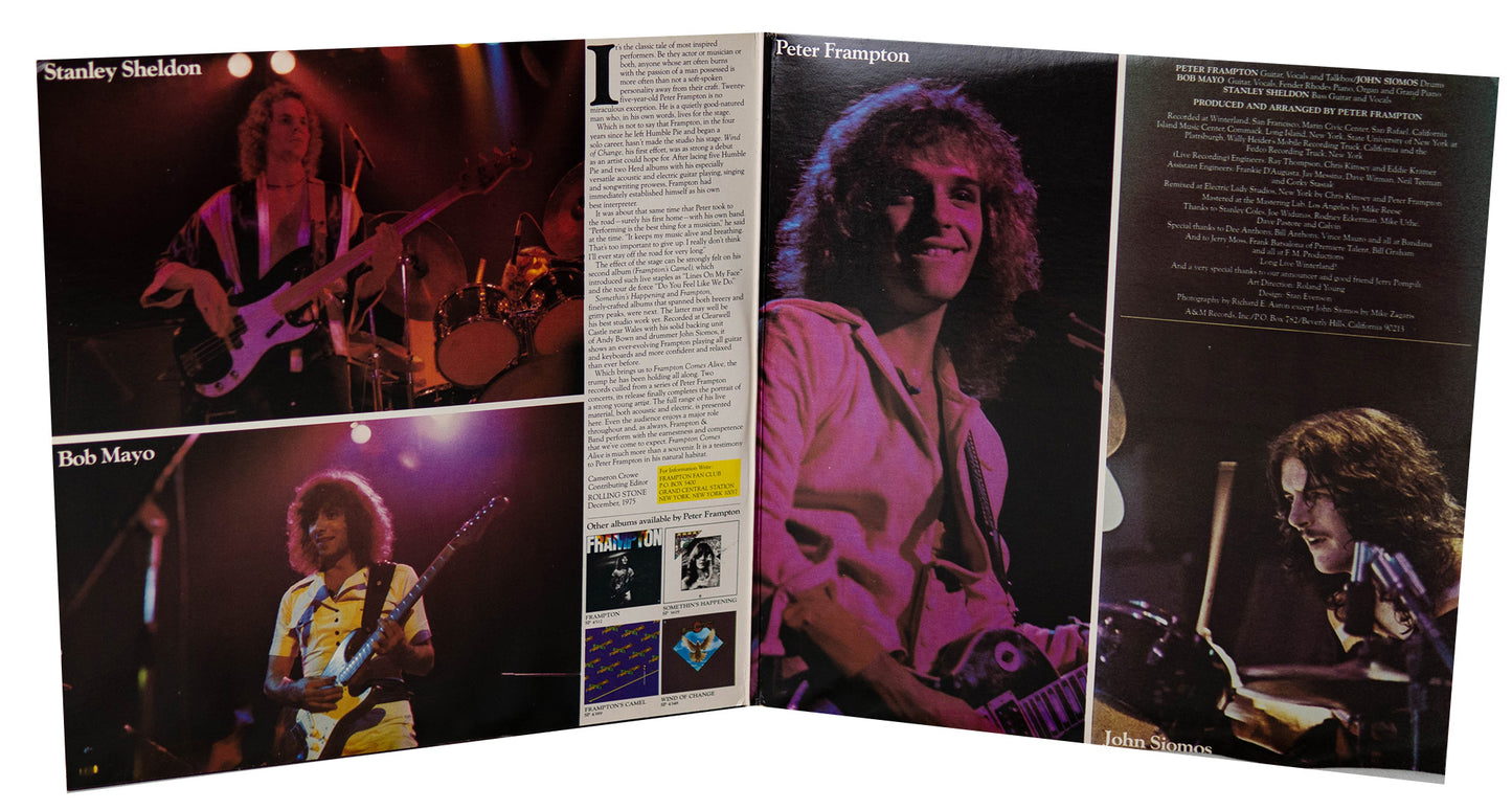 PETER FRAMPTON - COMES ALIVE (2LP) | VINILO USADO