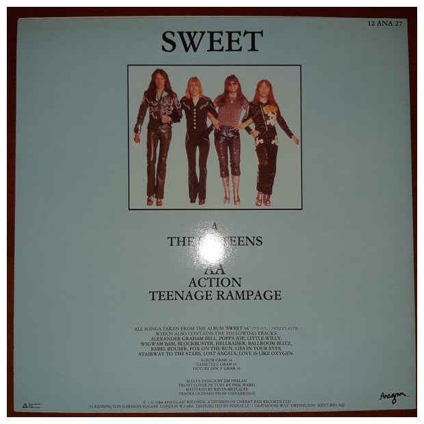 SWEET - THE SIXTEENS | 12" MAXI SINGLE USADO