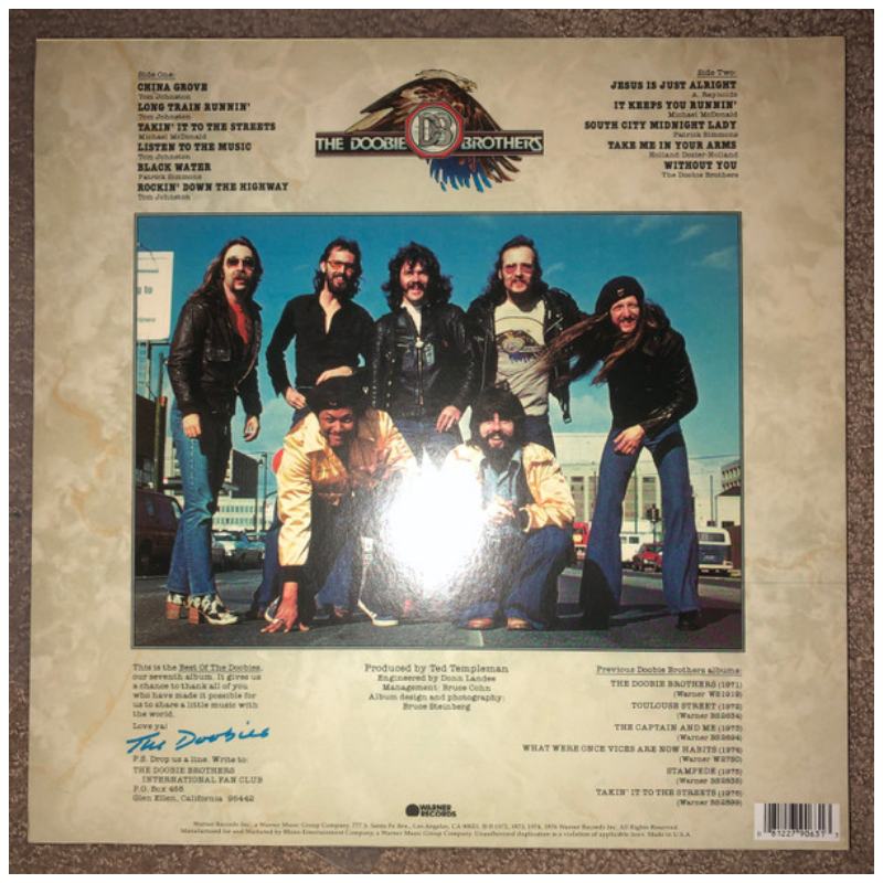 DOOBIE BROTHERS - THE BEST OF (COLA BOTTLE GREEN VINYL) | VINILO