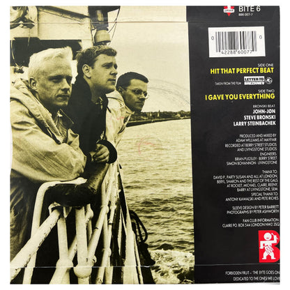 BRONSKI BEAT - HIT THAT PERFECT BEAT | 7" SINGLE VINILO USADO