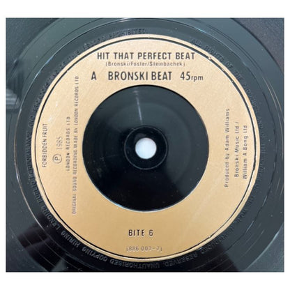 BRONSKI BEAT - HIT THAT PERFECT BEAT | 7" SINGLE VINILO USADO