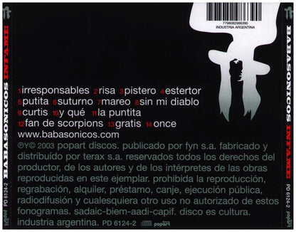 BABASONICOS - INFAME | CD