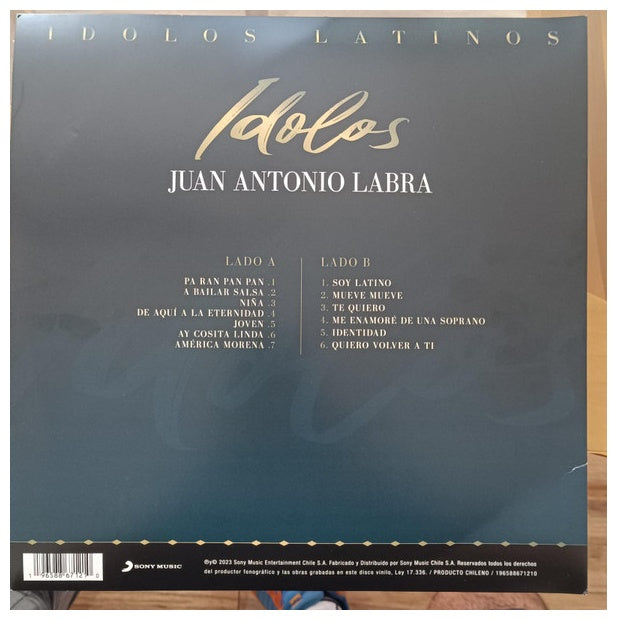 JUAN ANTONIO LABRA - IDOLOS LATINOS | VINILO