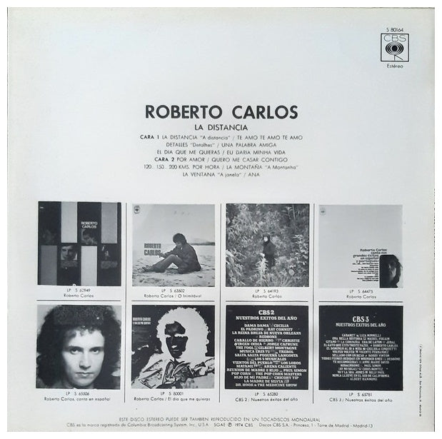 ROBERTO CARLOS - LA DISTANCIA | VINILO USADO