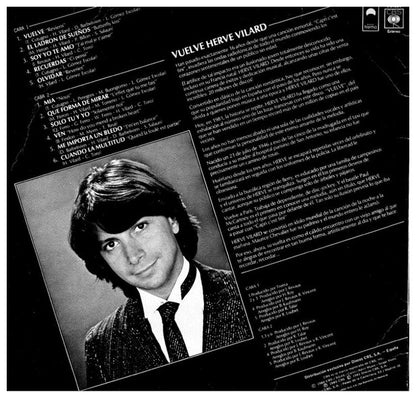 HERVE VILARD - CANTA EN ESPAÑOL: VUELVE | VINILO USADO