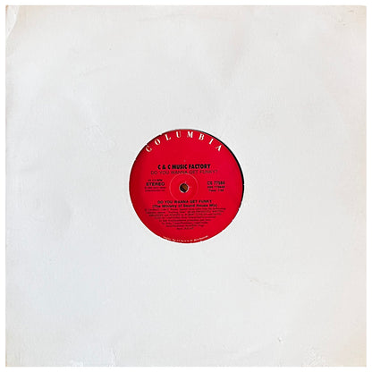 C+C MUSIC FACTORY - DO YOU WANNA GET FUNKY (1LP) | 12" MAXI SINGLE USADO