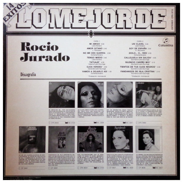 ROCIO JURADO - 14 EXITOS: LO MEJOR | VINILO USADO