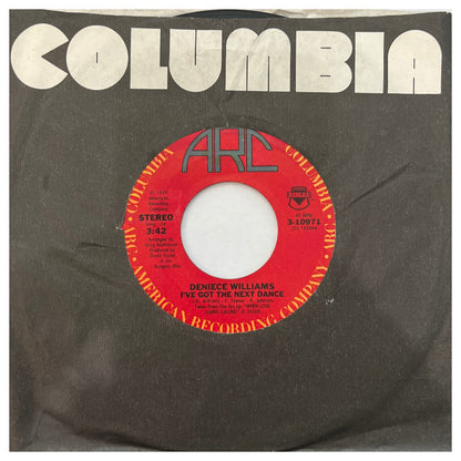 DENIECE WILLIAMS - I'VE GOT THE NEXT DANCE | 7" SINGLE VINILO USADO