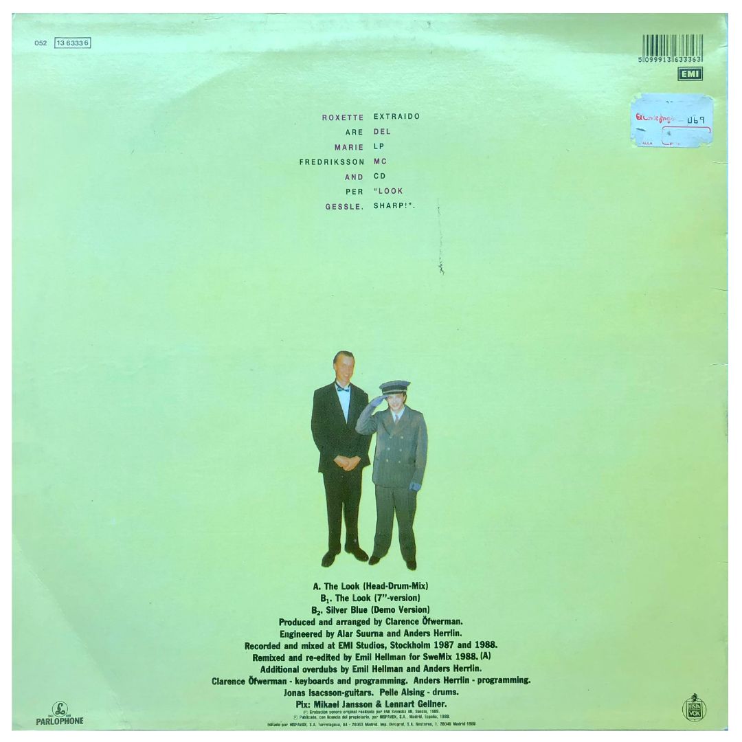 ROXETTE - THE LOOK | 12" MAXI SINGLE USADO