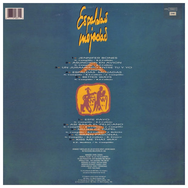 TAM TAM GO - ESPALDAS MOJADAS | VINILO USADO