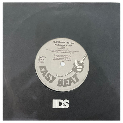 FLASH AND THE PAN - WAITING FOR A TRAIN | 7" SINGLE VINILO USADO
