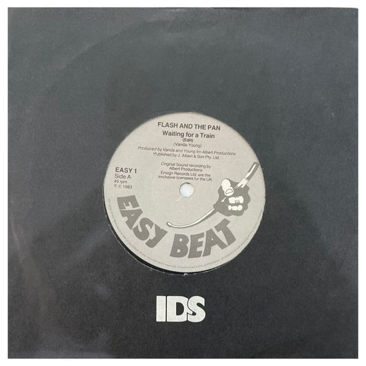 FLASH AND THE PAN - WAITING FOR A TRAIN | 7" SINGLE VINILO USADO