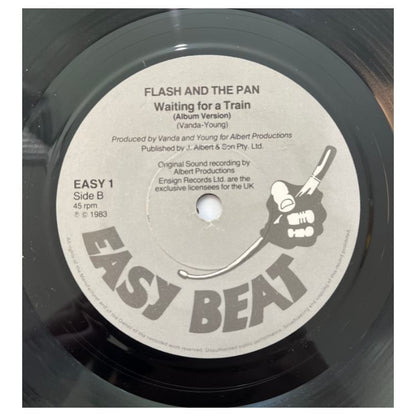 FLASH AND THE PAN - WAITING FOR A TRAIN | 7" SINGLE VINILO USADO