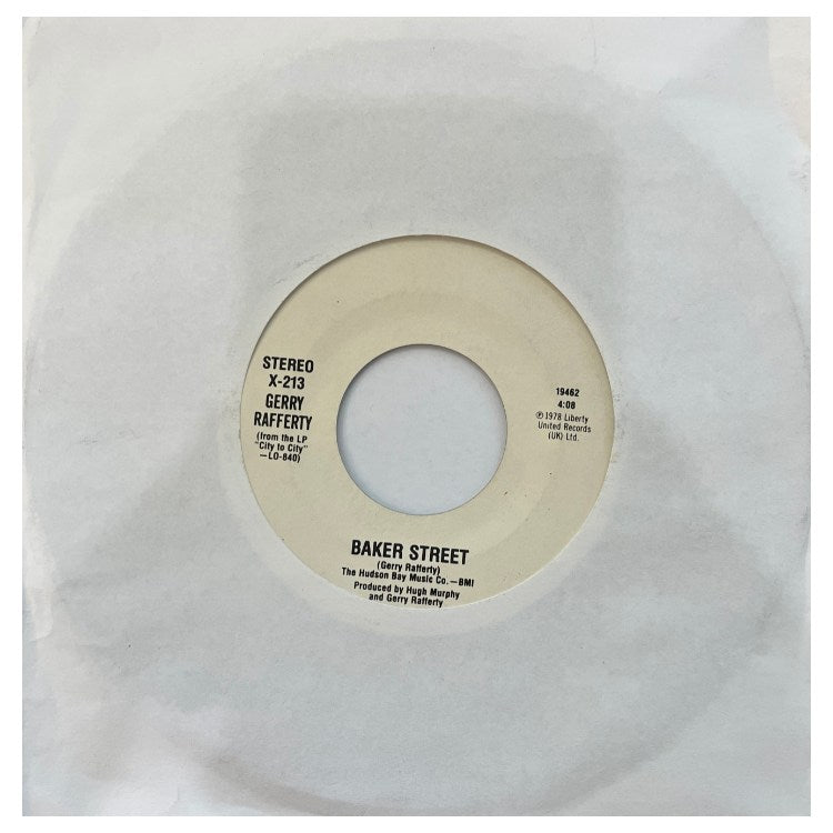GARRY RAFFERTY - BAKER STREET/RIGHT DOWN THE LINE | 7" SINGLE VINILO USADO