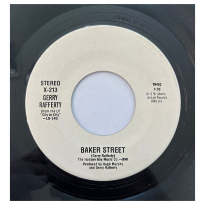 GARRY RAFFERTY - BAKER STREET/RIGHT DOWN THE LINE | 7" SINGLE VINILO USADO