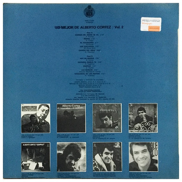ALBERTO CORTEZ - LO MEJOR VOL.2 | VINILO USADO