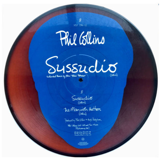 PHIL COLLINS - SUSSUDIO (PICTURE DISC) | 12'' MAXI SINGLE - VINILO USADO