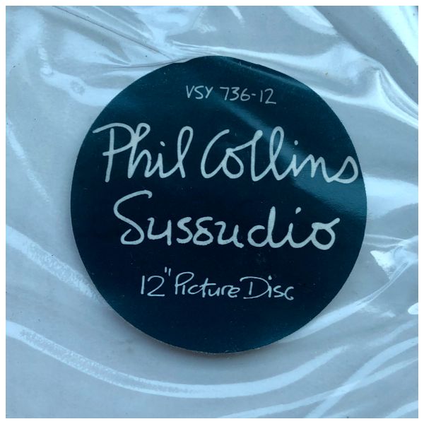 PHIL COLLINS - SUSSUDIO (PICTURE DISC) | 12'' MAXI SINGLE - VINILO USADO