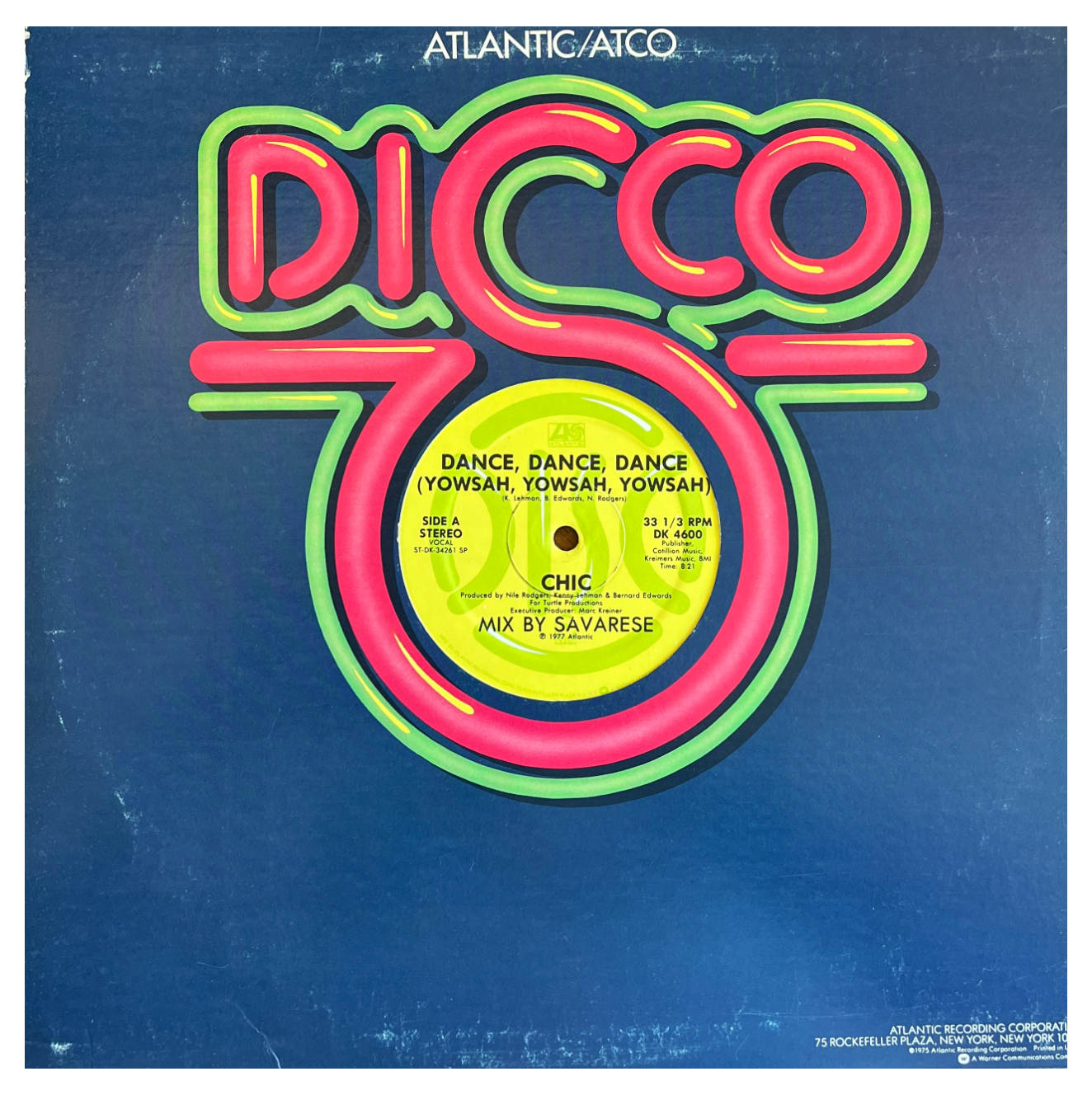 CHIC - DANCE, DANCE, DANCE (YOWSAH, YOWSAH, YOWSAH) | 12" MAXI SINGLE USADO