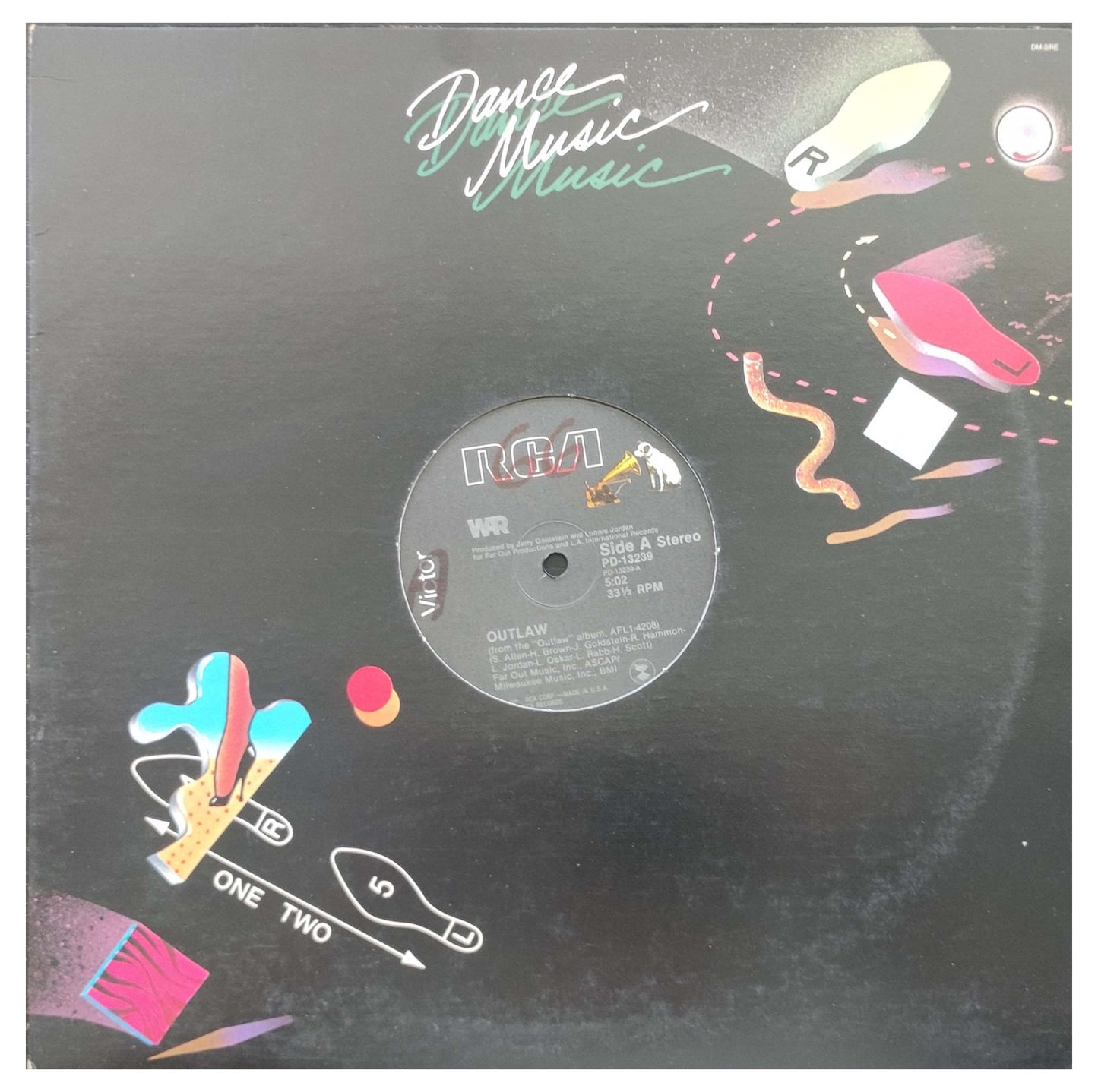 WAR - OUTLAW | 12" MAXI SINGLE USADO
