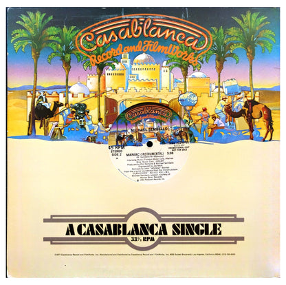 MICHAEL SEMBELLO  -  MANIAC | 12" MAXI SINGLE USADO
