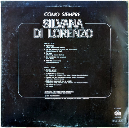 SILVANA DI LORENZO - COMO SIEMPRE (ESPAÑOL) | VINILO USADO