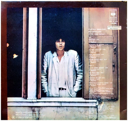 CLAUDIO BAGLIONI - Y TU COMO ESTAS? (EN CASTELLANO) | VINILO USADO
