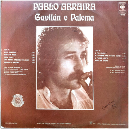 PABLO ABRAIRA - GAVILAN O PALOMA | VINILO USADO