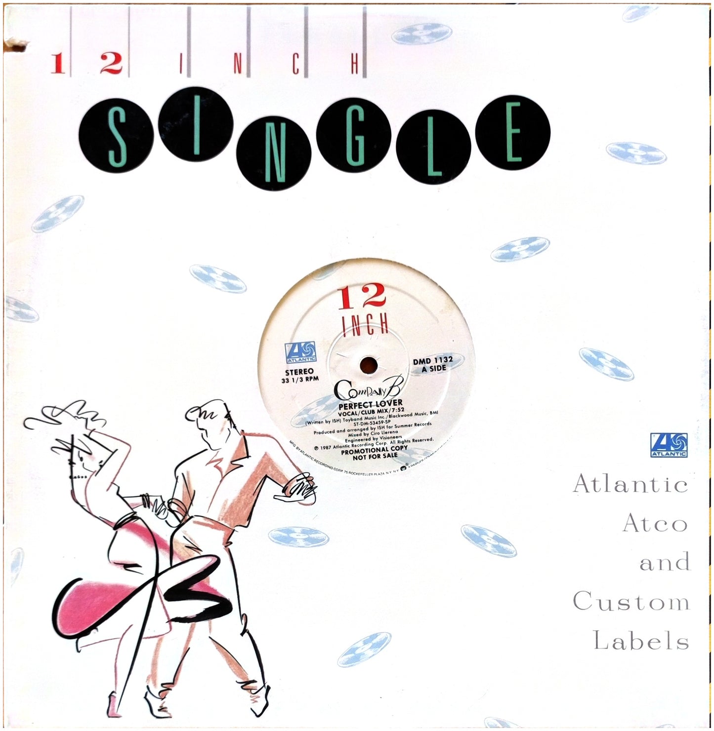 COMPANY B - PERFECT LOVER | 12" MAXI SINGLE USADO