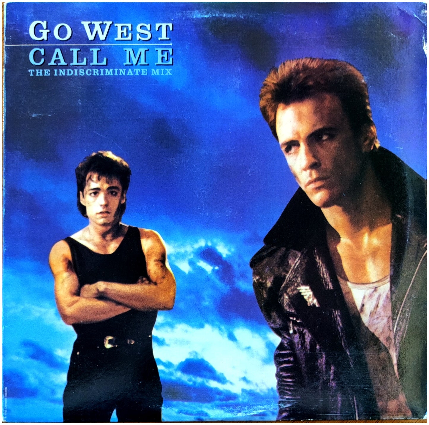 GO WEST - CALL ME/WE CLOSE OUR EYES | 12" MAXI SINGLE USADO