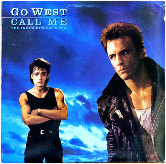 GO WEST - CALL ME/WE CLOSE OUR EYES | 12" MAXI SINGLE USADO