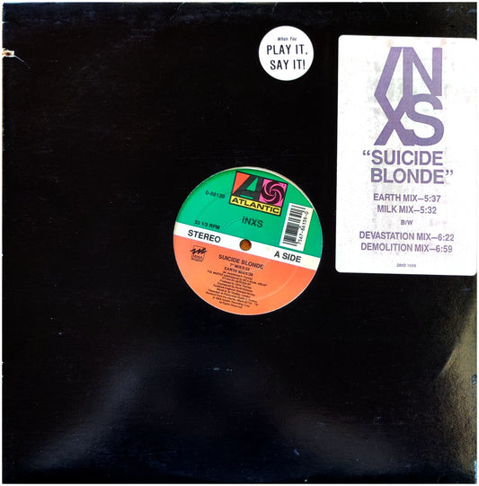 INXS - SUICIDE BLONDE | 12" MAXI SINGLE USADO