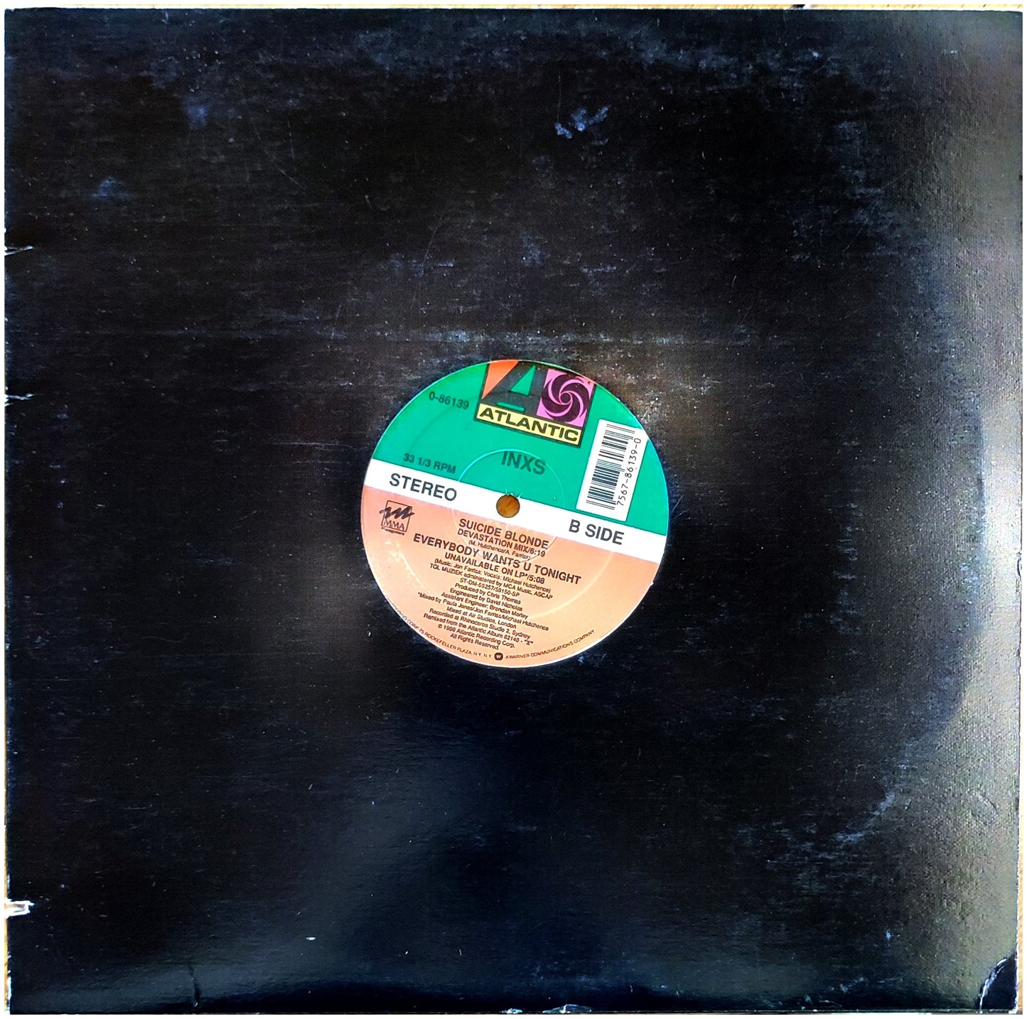 INXS - SUICIDE BLONDE | 12" MAXI SINGLE USADO