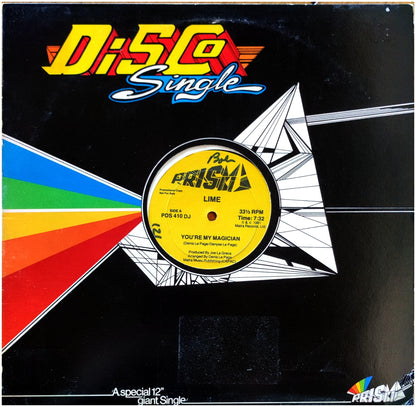 LIME - YOU'RE MY MAGICIAN/YOUR LOVE | 12" MAXI SINGLE USADO