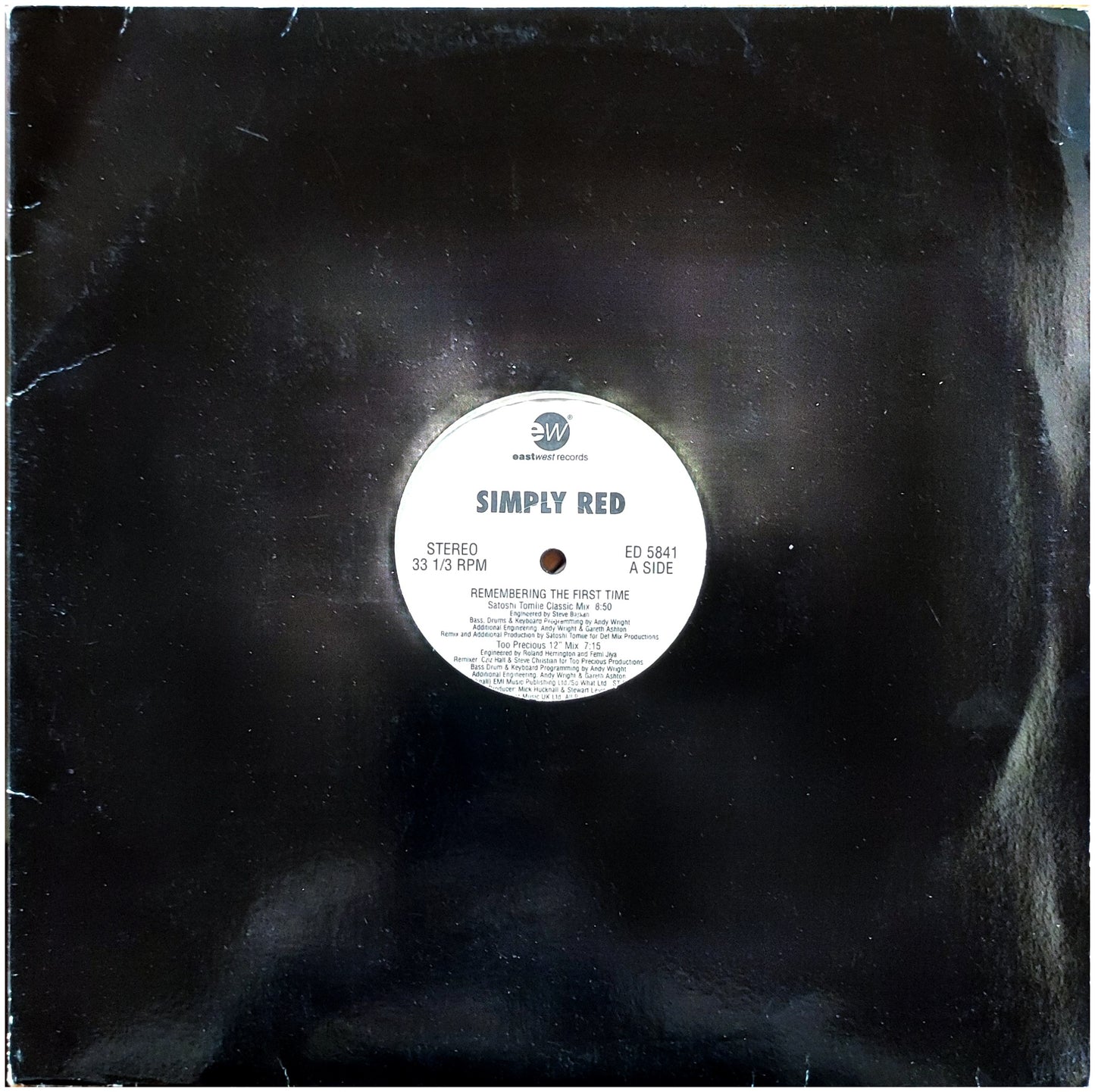 SIMPLY RED - REMEMBERING THE FIRST TIME | 12" MAXI SINGLE USADO