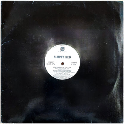 SIMPLY RED - REMEMBERING THE FIRST TIME | 12" MAXI SINGLE USADO