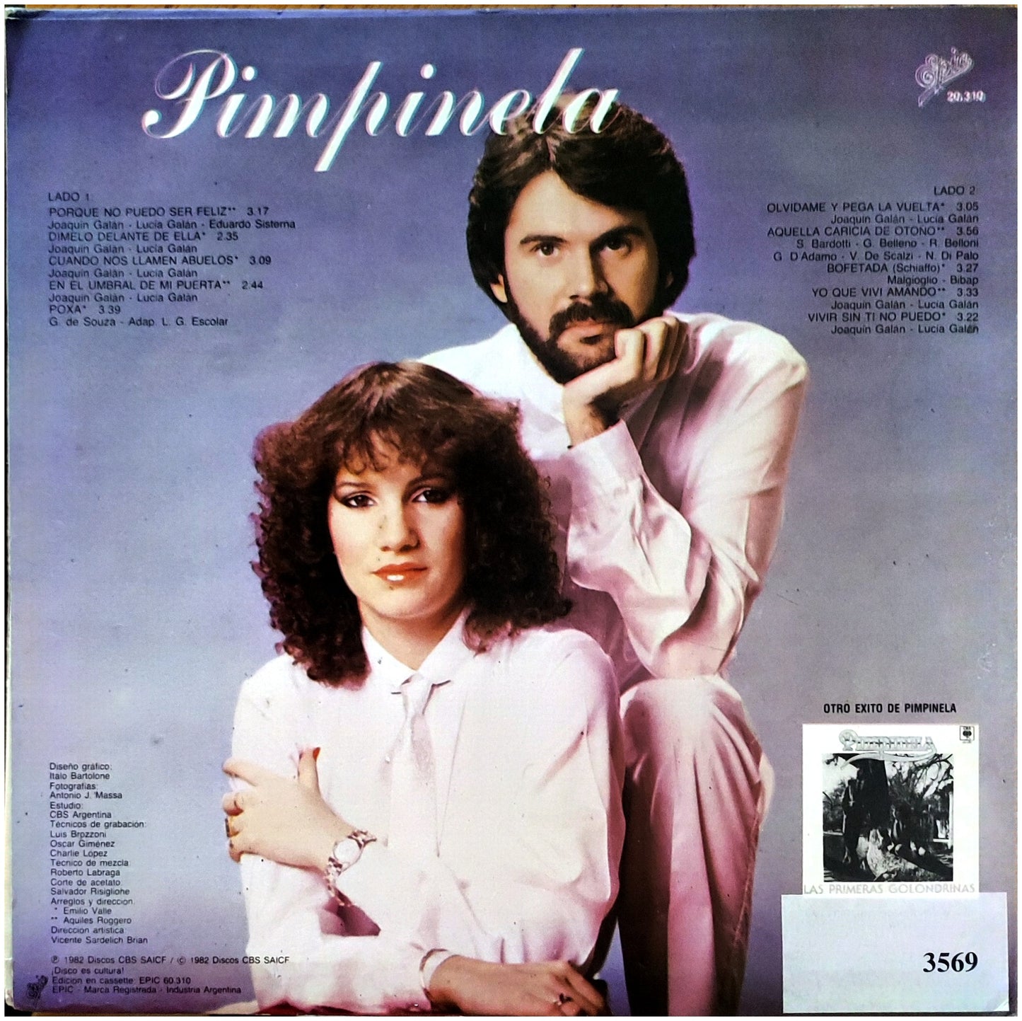 PIMPINELA - PIMPINELA | VINILO USADO