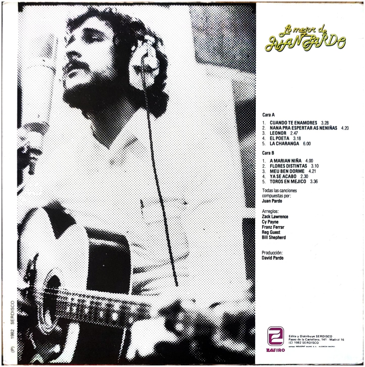 JUAN PARDO - LO MEJOR | VINILO USADO