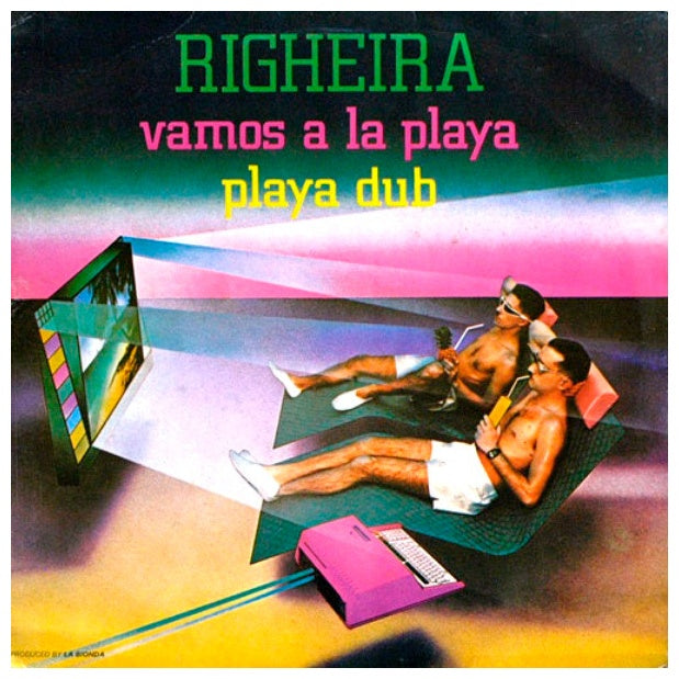 RIGHEIRA - VAMOS A LA PLAYA | 12" MAXI SINGLE VINILO USADO