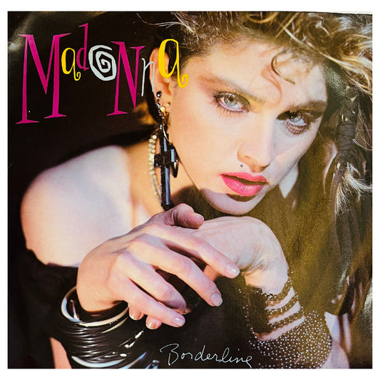 MADONNA - BORDERLINE (POSTER) | 7" SINGLE VINILO USADO