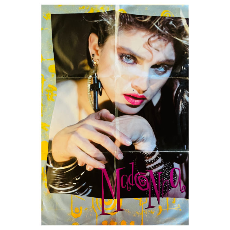 MADONNA - BORDERLINE (POSTER) | 7" SINGLE VINILO USADO