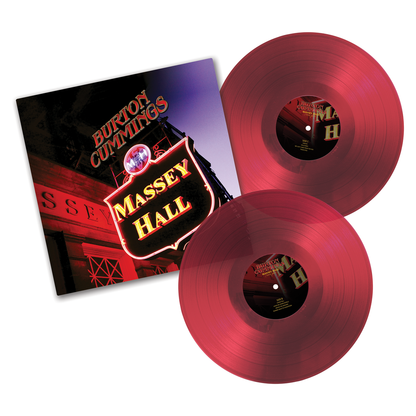 BURTON CUMMINGS - MASSEY HALL: LIVE IN TORONTO (2LP) (RED VINYL) | VINILO