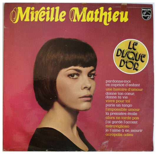 MIREILLE MATHIEU - LE DISQUE D'OR | VINILO USADO