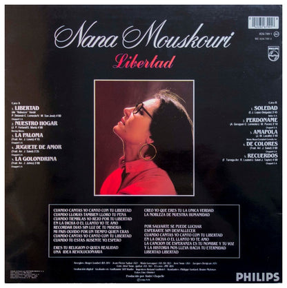 NANA MOUSKUORI - LIBERTAD: EN ESPAÑOL | VINILO USADO