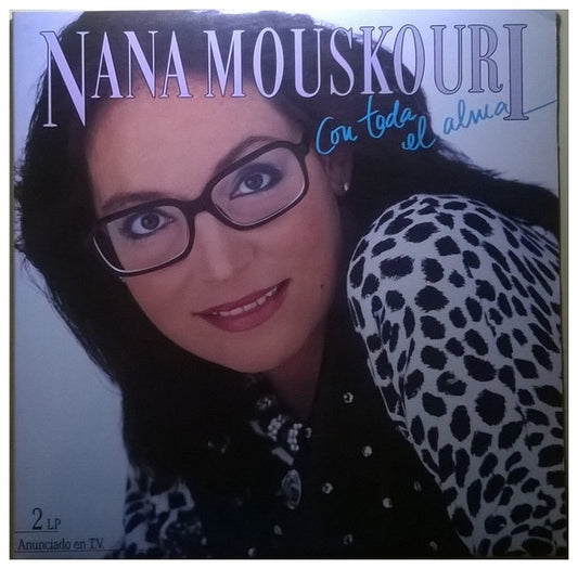 NANA MOUSKUORI - CON TODA EL ALMA (2LP) | VINILO USADO
