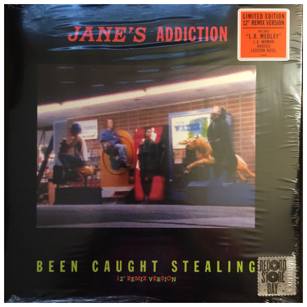 JANE'S ADDICTION - BEEN CAUGHT STEALIN | 12" MAXI SINGLE USADO