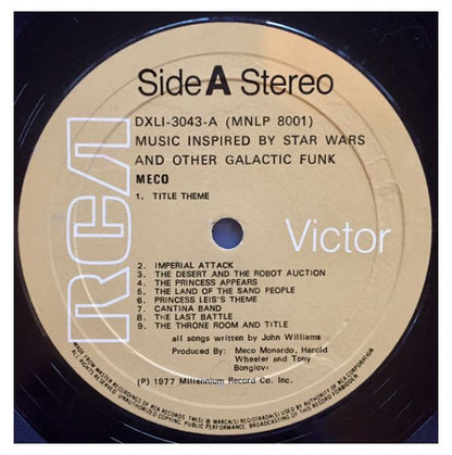MECO - STAR WARS THEME | VINILO USADO